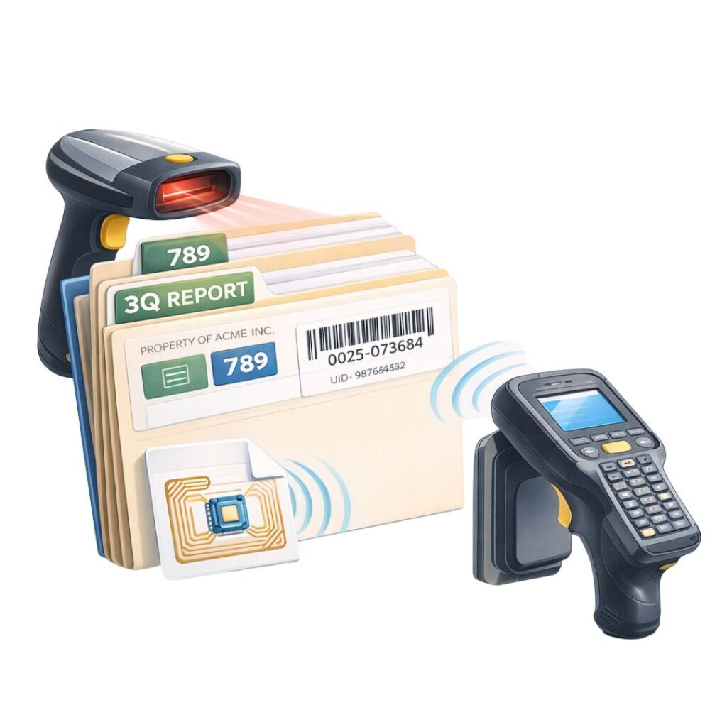 Barcode Scanning for File Tracking