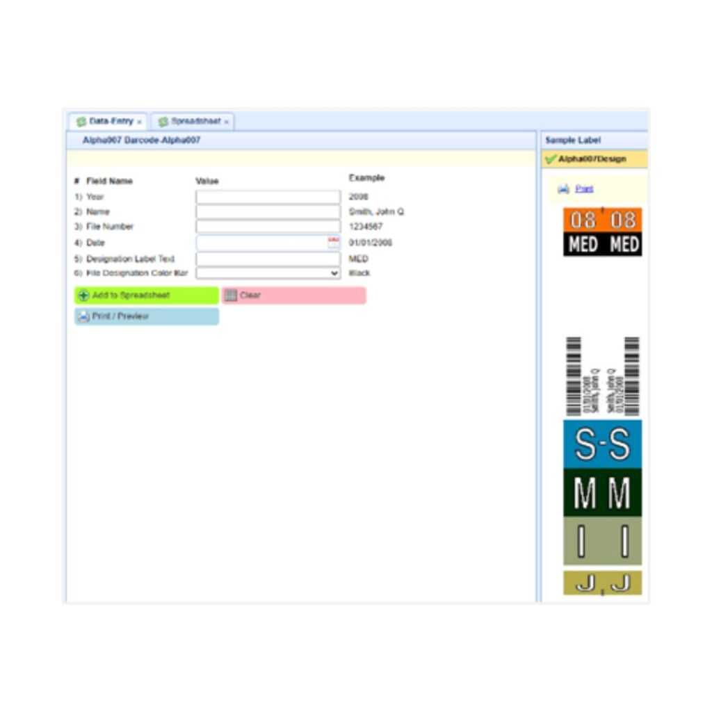 Label Printing Software