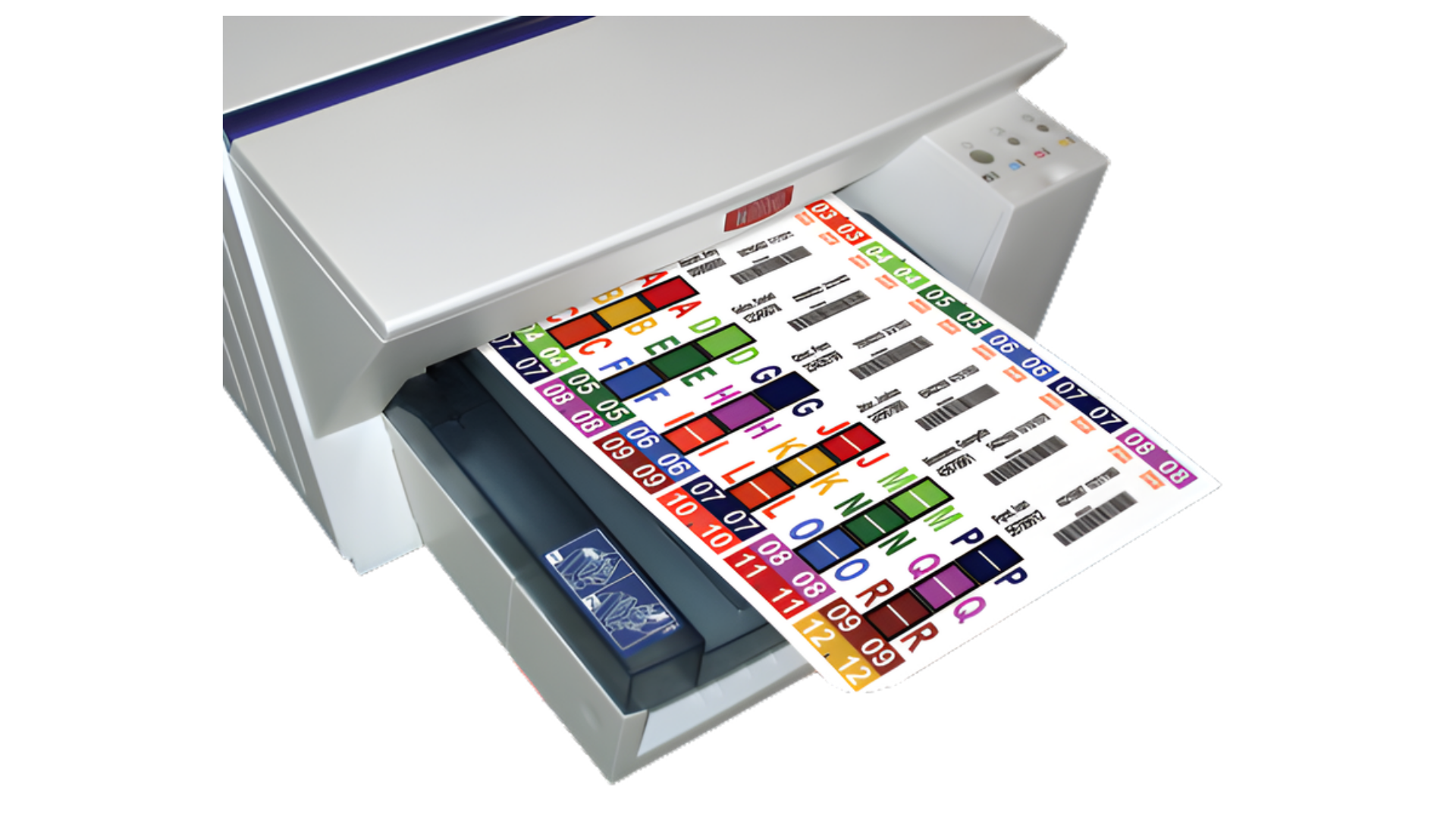 File Label Printing System for File Folder Labeling & Tracking